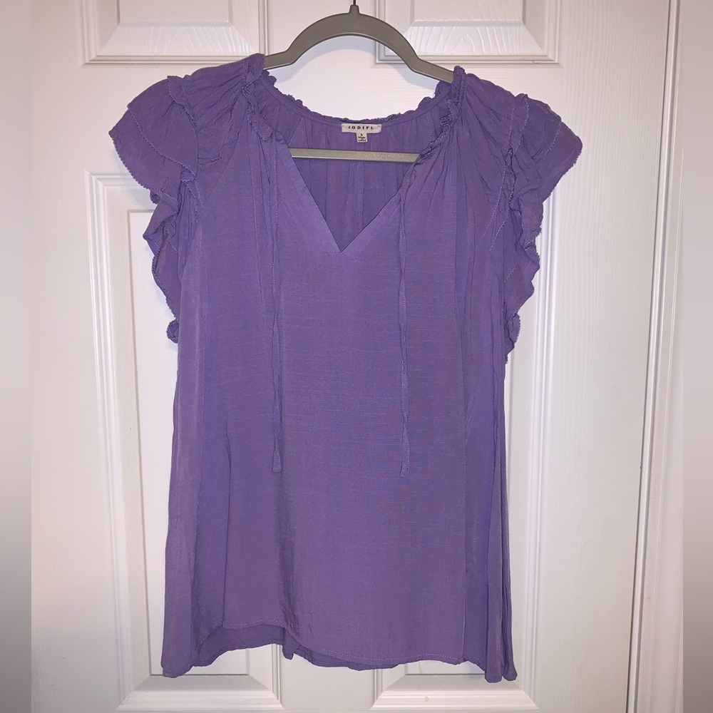 Lavender Jodifl Blouse